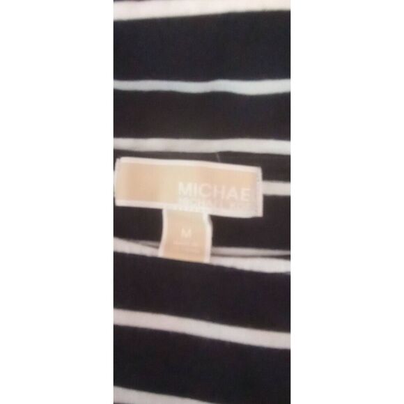 MICHAEL, Michael Kors blue , white with golden accents tee shirt - Picture 5 of 7